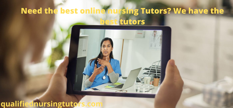 cheap online qualified nursing tutors website
